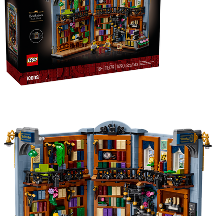 Lego Icons 11379 La librairie : Le coin lecture