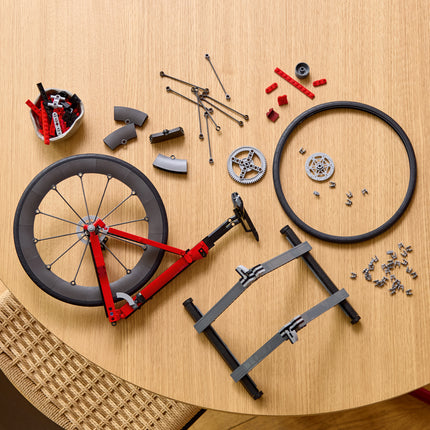 LEGO® Icons Road Bicycle, Sports Decorative Building Set 11380
