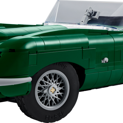 LEGO® Icons Jaguar E-type, Classic Sports Car Model 11381