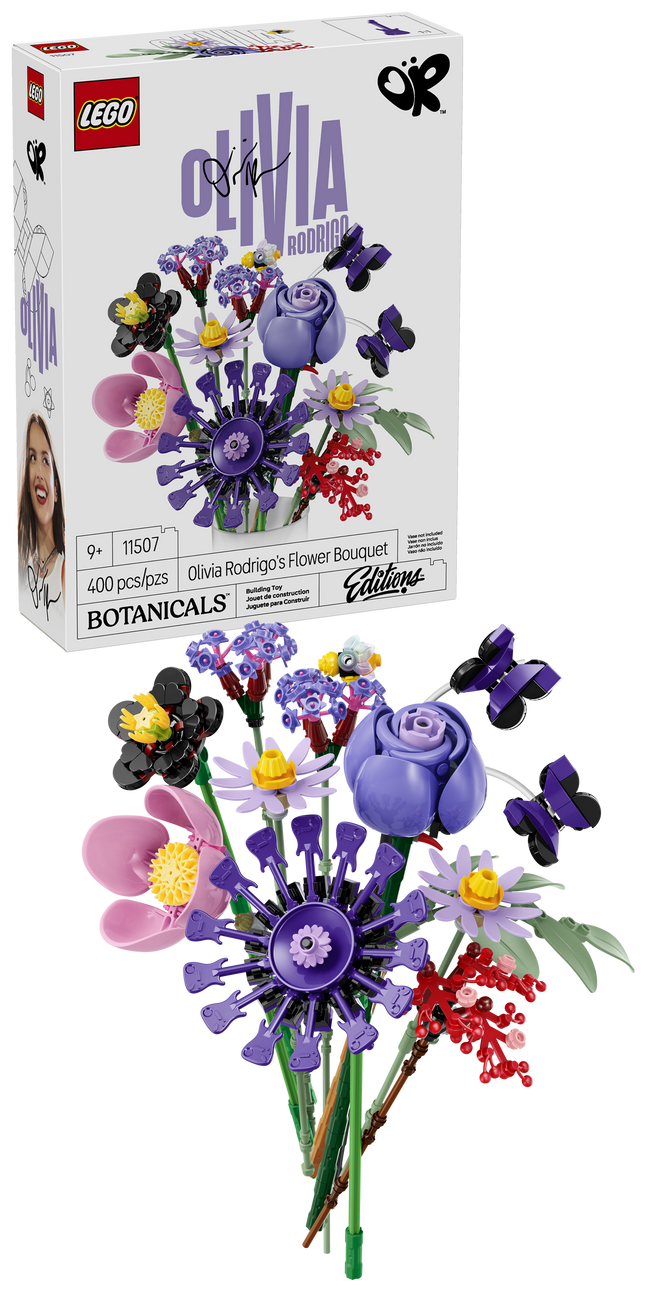 LEGO® Botanicals & LEGO® Editions Le bouquet de fleurs d’Olivia Rodrigo 11507