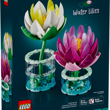 LEGO® Botanicals Water Lilies, Flower Set 11511
