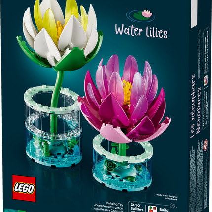 LEGO® Botanicals Water Lilies, Flower Set 11511