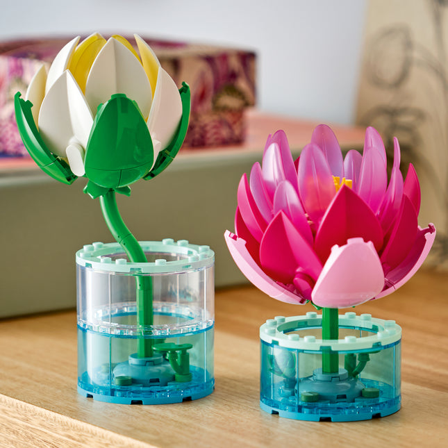 LEGO® Botanicals Les Nénuphars, Ensemble de Fleurs 11511