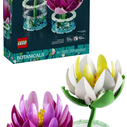 LEGO® Botanicals Water Lilies, Flower Set 11511