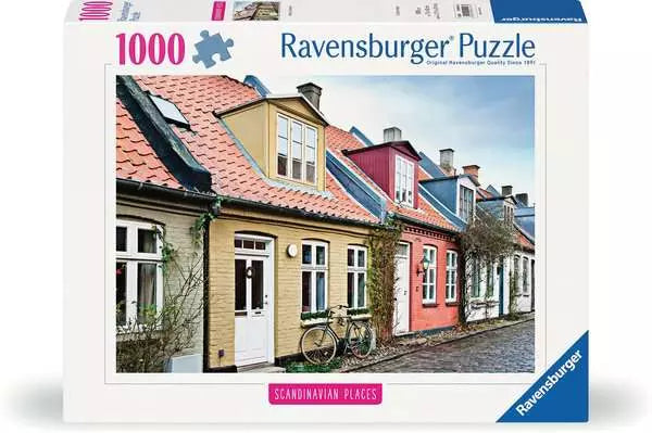 Ravensburger Scandinavian Places - Houses in Aarhus Denmark 1000p