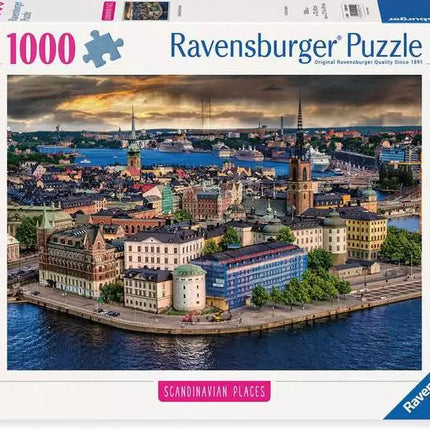 Ravensburger Scandinavian Places - Stockholm, Sweden 1000p