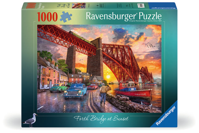 C-T 1000 Ravensburger Forth Bridge at Sunset
