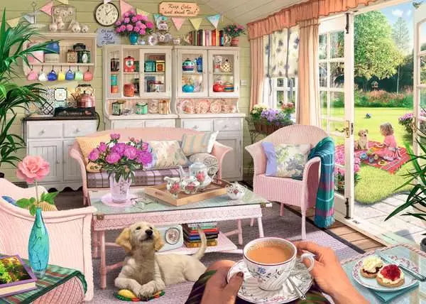 C-T 1000 Ravensburger My Haven: The Tea House