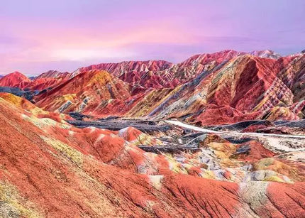 C-T 1000 Ravensburger Rainbow Mountains, China