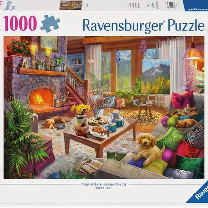 Ravensburger Cozy Cabin 1000P