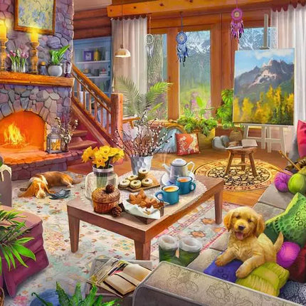 Ravensburger Cozy Cabin 1000P