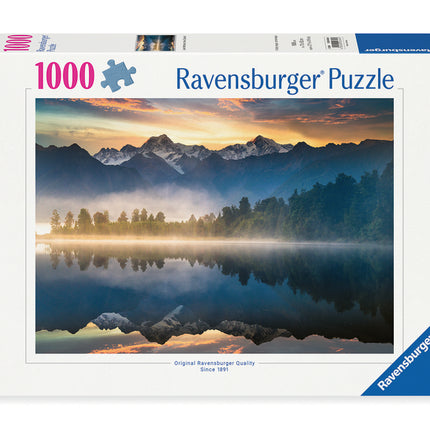 C-T 1000 Ravensburger Lake Matheson, New Zealand