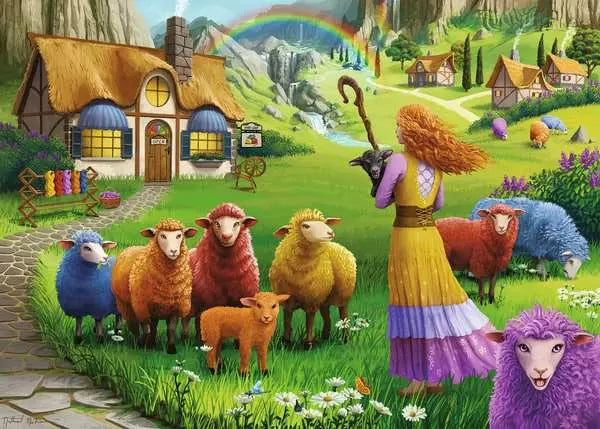C-T 1000 Ravensburger Nathanael Mortensen: The Happy Sheep Yarn Shop