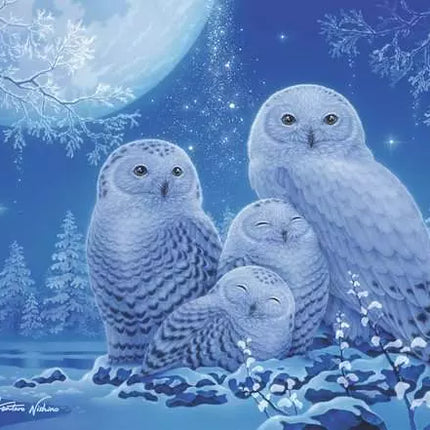 C-T 500 Ravensburger Glow in the Dark: Owls in the Moonlight