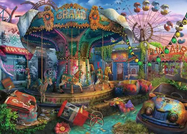 C-T 1000 Ravensburger Abandoned Series: Gloomy Carnival