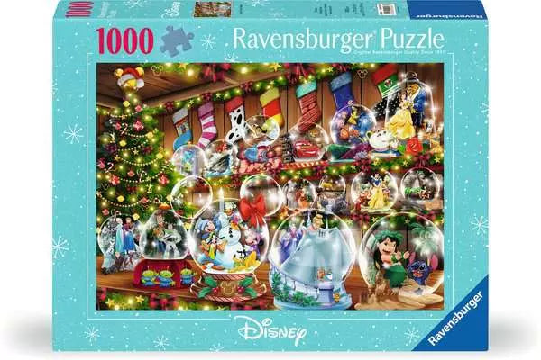 C-T 1000 Ravensburger Disney Christmas Snow Globes