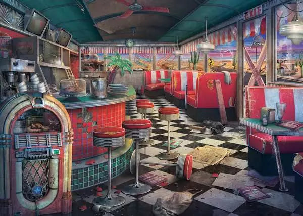 C-T 1000 Ravensburger Abandoned Places: Decaying Diner
