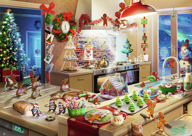 C-T Ravensburger Merry Mischief 1000pc Puzzle