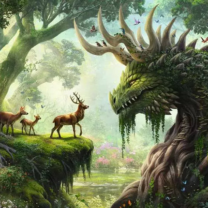 Ct 3000 ravensburger the forest dragon awakes