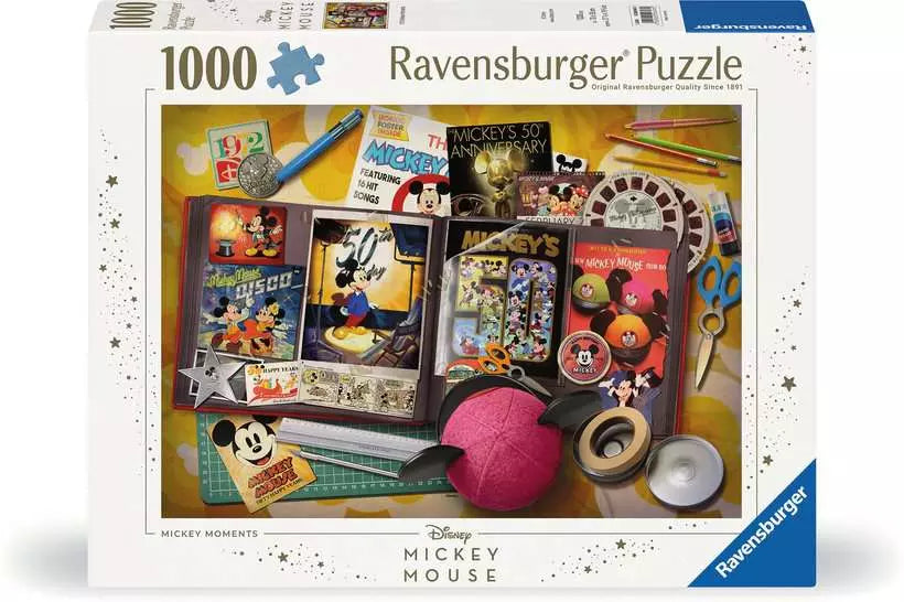 C-t 1000 ravensburger 1970 mickey moments