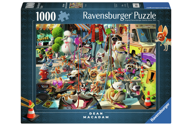 C-T Ravensburger MacAdam: The Dog Walker 1000 pc Puzzle