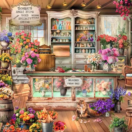 C-T 1000 Ravensburger All Seasons Flower Shop
