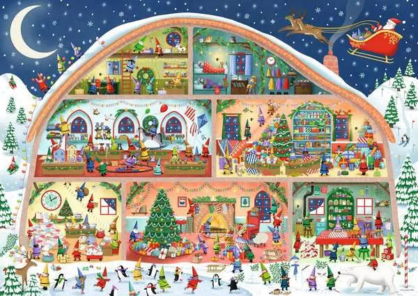 C-T 1000 Ravensburger Santa's Workshop