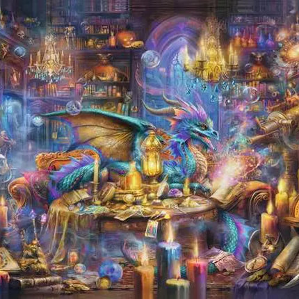 C-T Ravensburger 3000 pieces - Dragon's Library