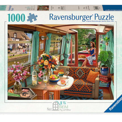 Canal Boat 1000 Pc Puzzle