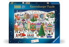 Christmas Town 1000 Pc Puzzle
