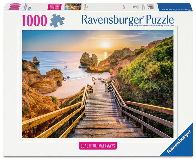 C-T 1000 Ravensburger Stairway to Camilo Beach, Algarve