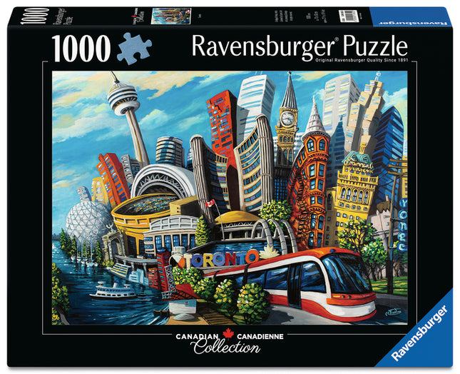 C-T Ravensburger Toronto 1000 Pc Puzzle