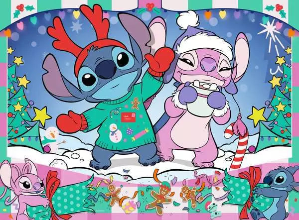 C-T 100XXL Ravensburger Disney Stitch Christmas