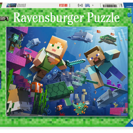 Minecraft Aquatique 200 Pc XXL Puzzle