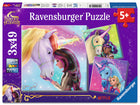 C-T Ravensburger Unicorn Academy 3x49 Pc Puzzle