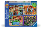 Toy Story 5 Toujours Ensemble 4x100 Pc Puzzle