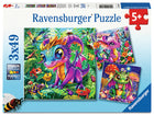 C-T Ravensburger 3x49 Baby Garden Dragons