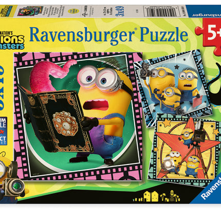 Minions 3 Créateurs venus d'ailleurs 3x49pc Puzzles