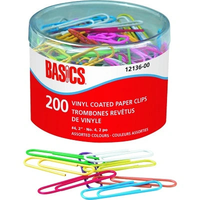 Trombones Enduits De Vinyle No. 4 De Basics, 200/Tube