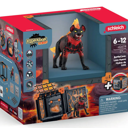 Schleich battlecave: hyène de lave