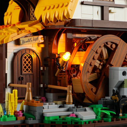 Lumibricks water mill 1278PCS