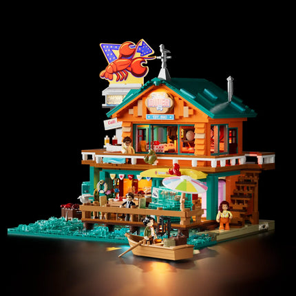 Lumibricks Seafood Restaurant 2484PCS
