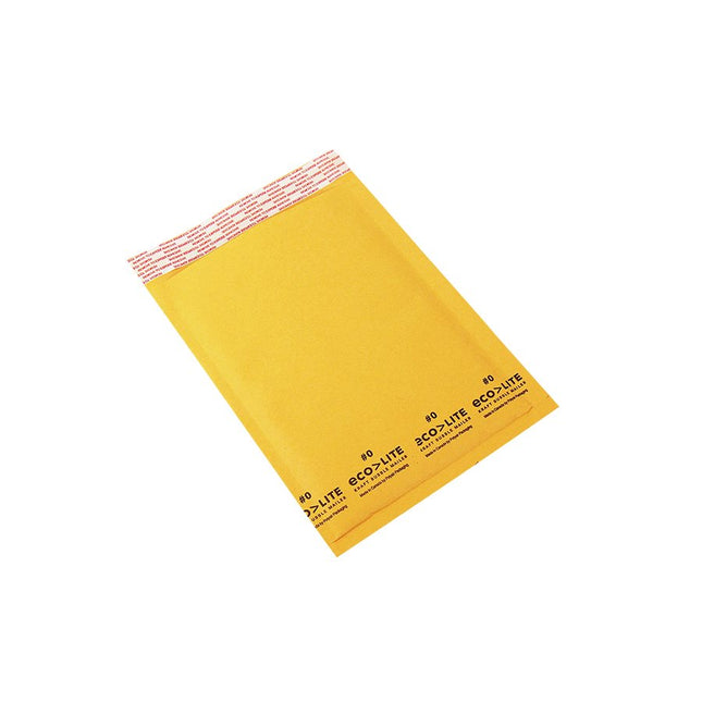 Enveloppe d'expédition Ecolite #0. 6 x 10 po. Boite de 25