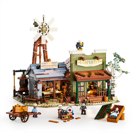 Lumibricks Western Carpentry Workshop 1832PCS