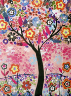 Large newspaper Tree in bloom 144p.