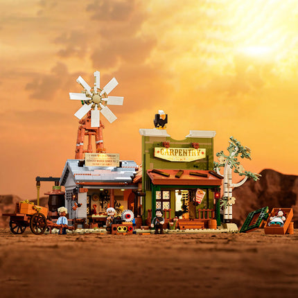 Lumibricks Western Carpentry Workshop 1832PCS