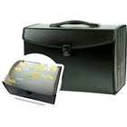 Classeur Portatif À 21 Pochettes, Format Légal/Lettre, Noir