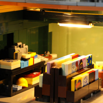 Lumibricks RECORD STORE 1980PCS