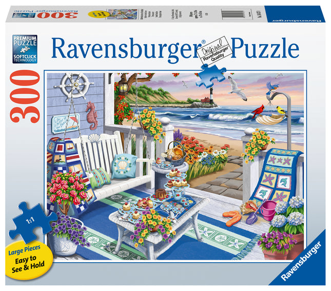 C-T Ravensburger Seaside Sunshine 300 pc Large Format