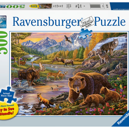 C-T Ravensburger Wilderness 500 pc Large Format